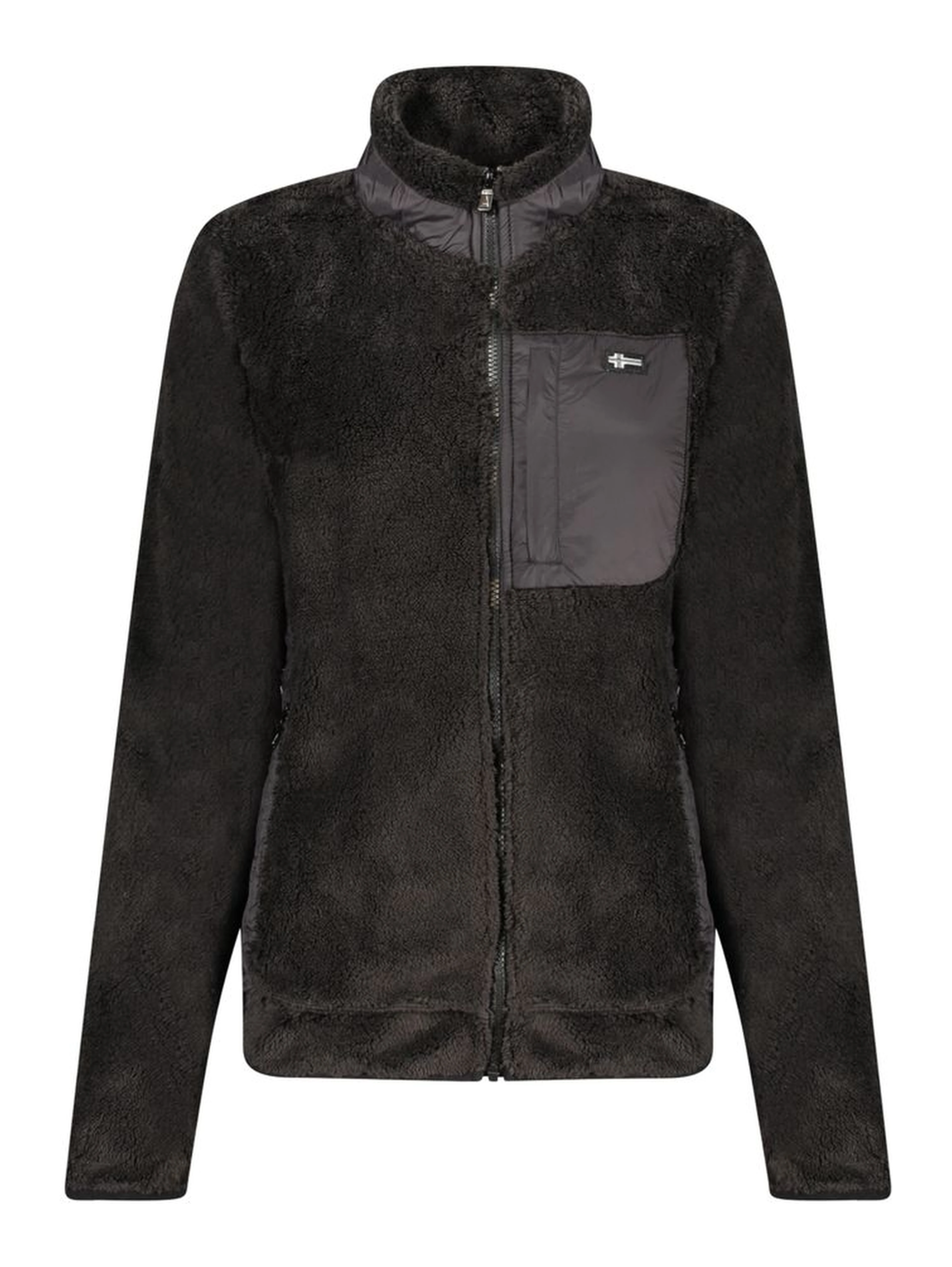 Black Polyester Women Sweater
