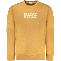 Brown Cotton Men Sweater