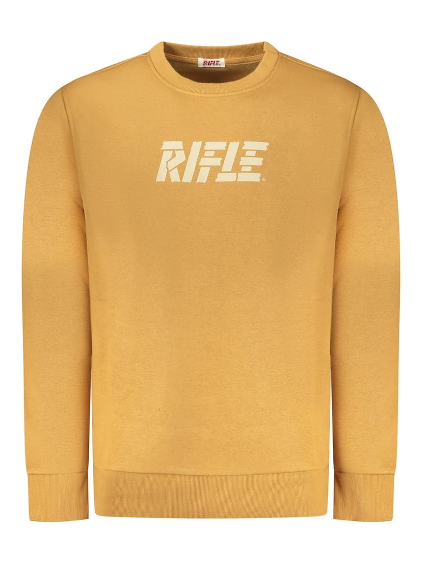Brown Cotton Men Sweater