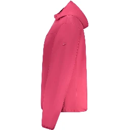 Pink Polyester Women Jacket