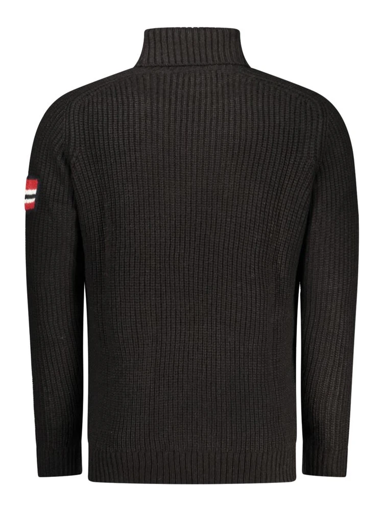 Black Wool Men Sweater alternative