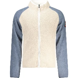 Beige Polyester Men Sweater