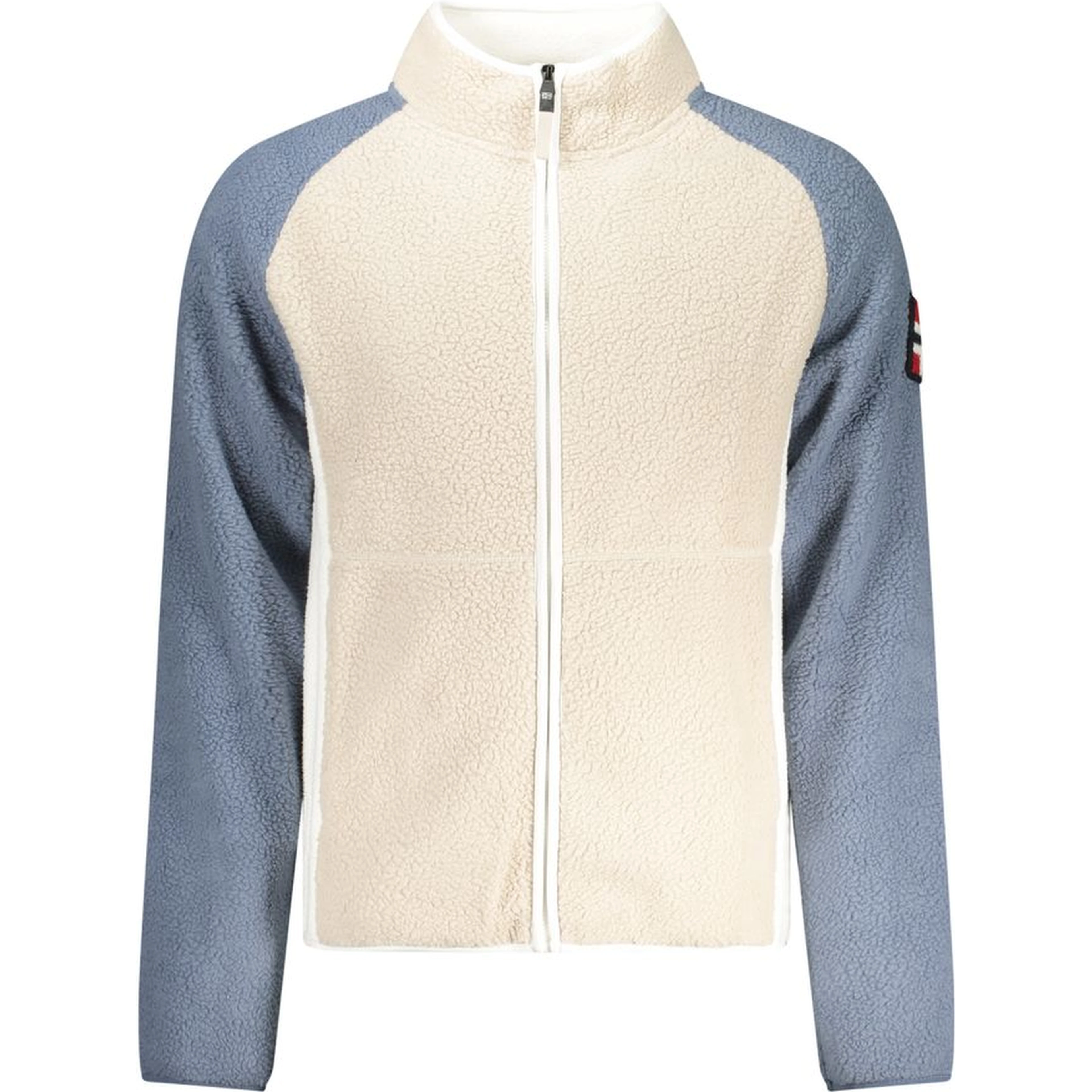 Beige Polyester Men Sweater