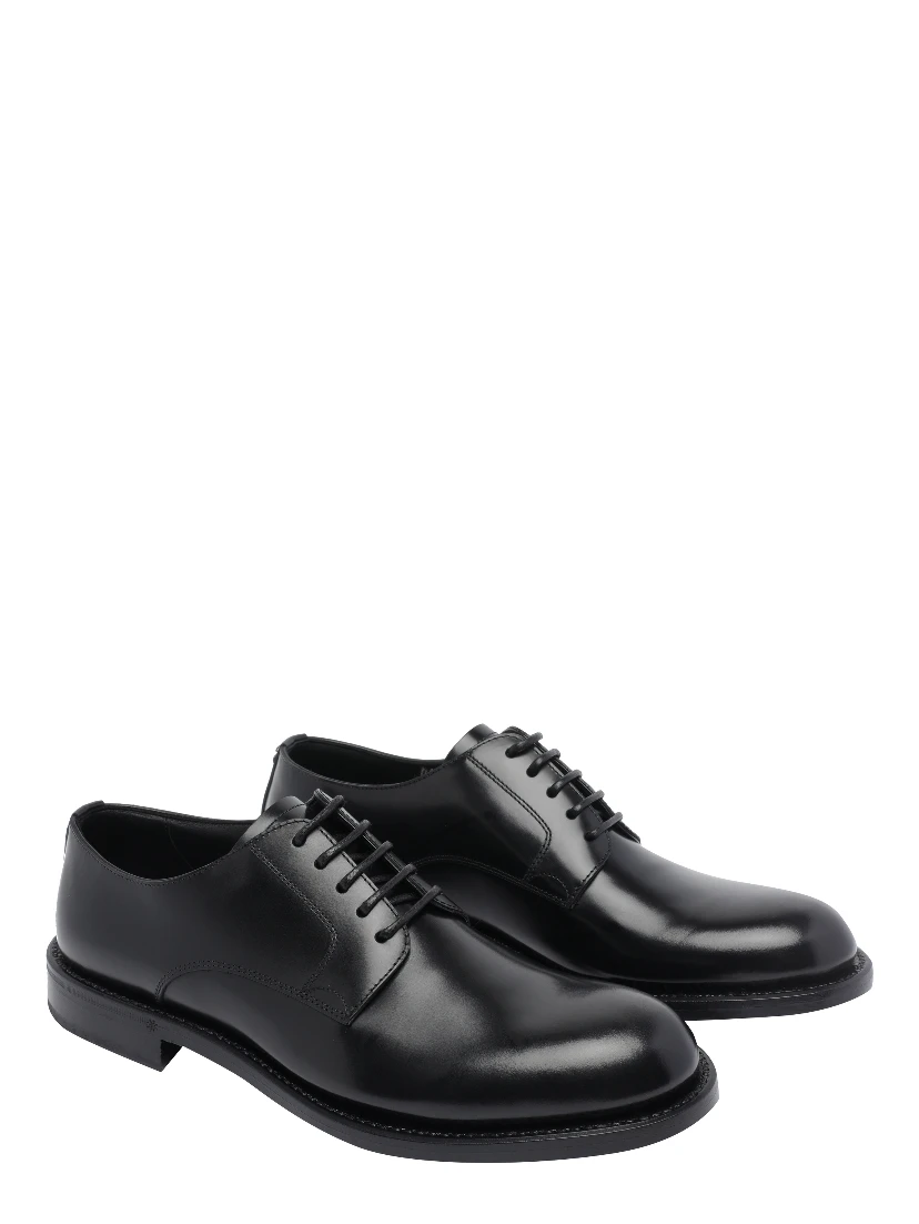 أحذية ديربي برباط مصقول