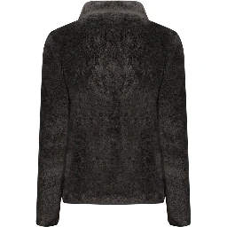 Black Polyester Women Sweater