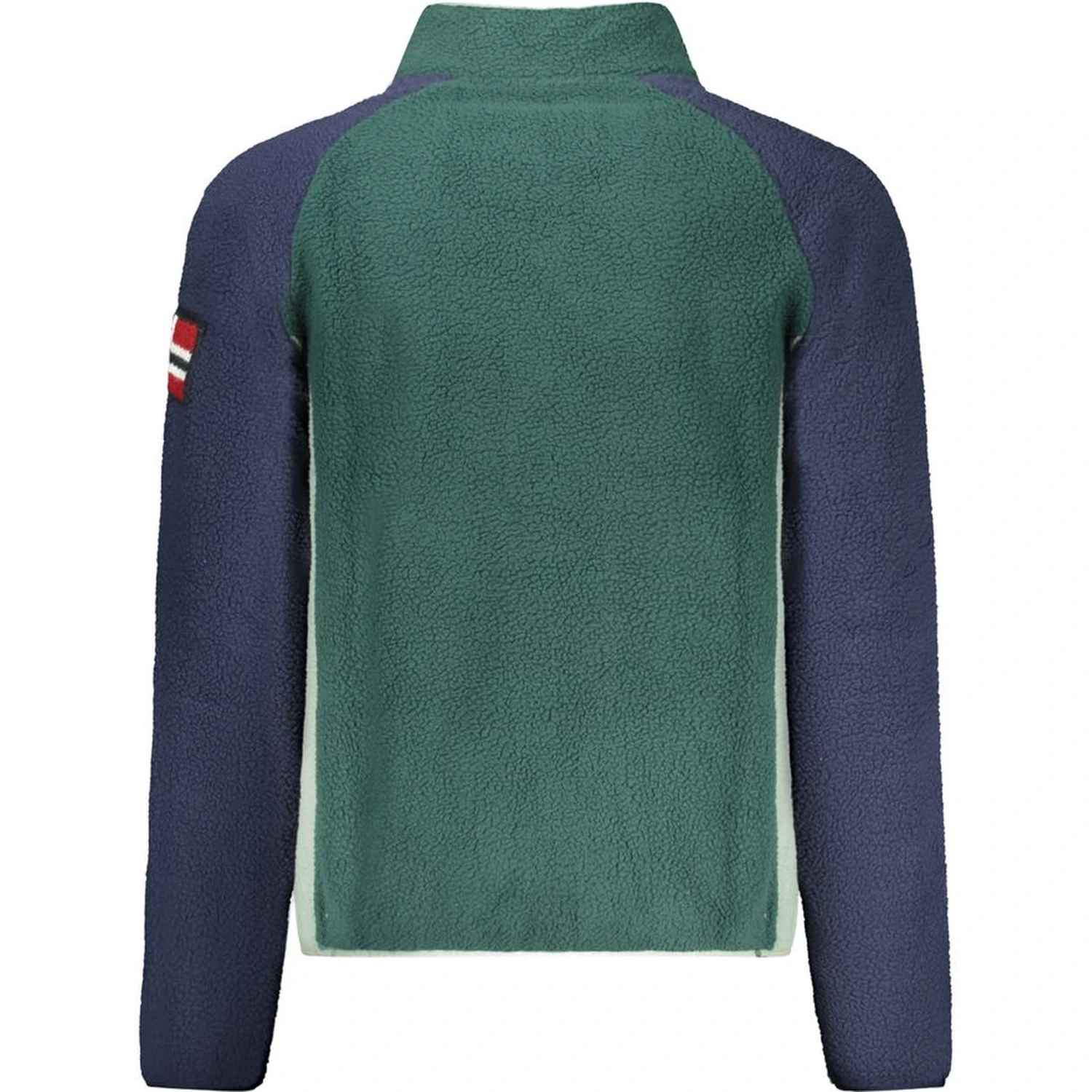 Green Polyester Men Sweater