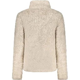 Beige Polyester Women Sweater