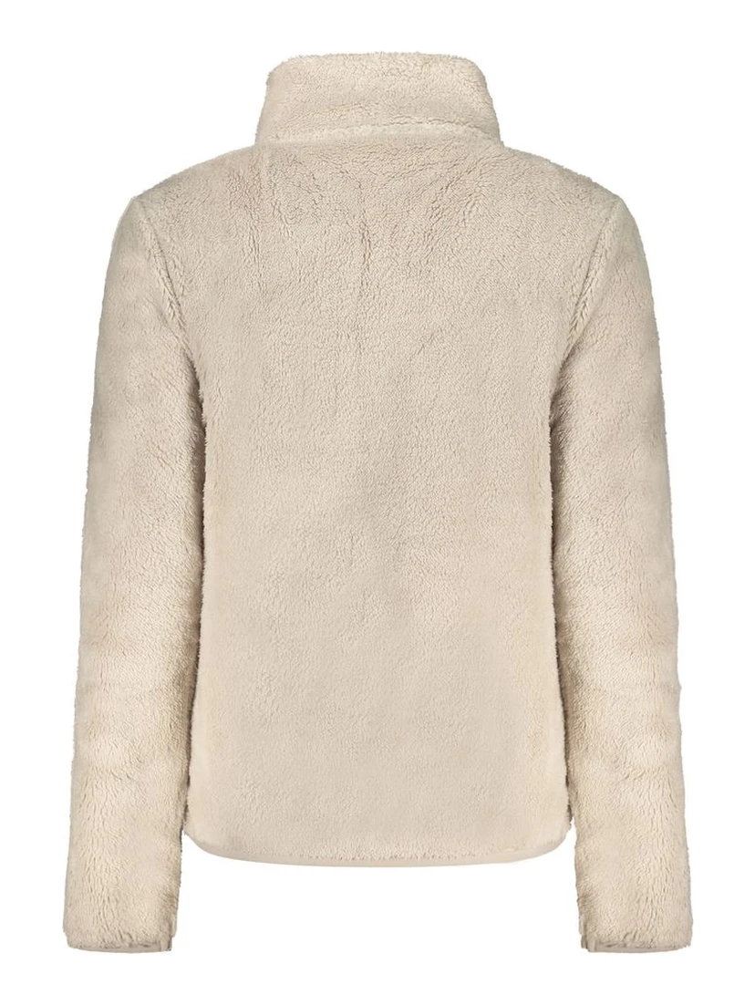 Beige Polyester Women Sweater