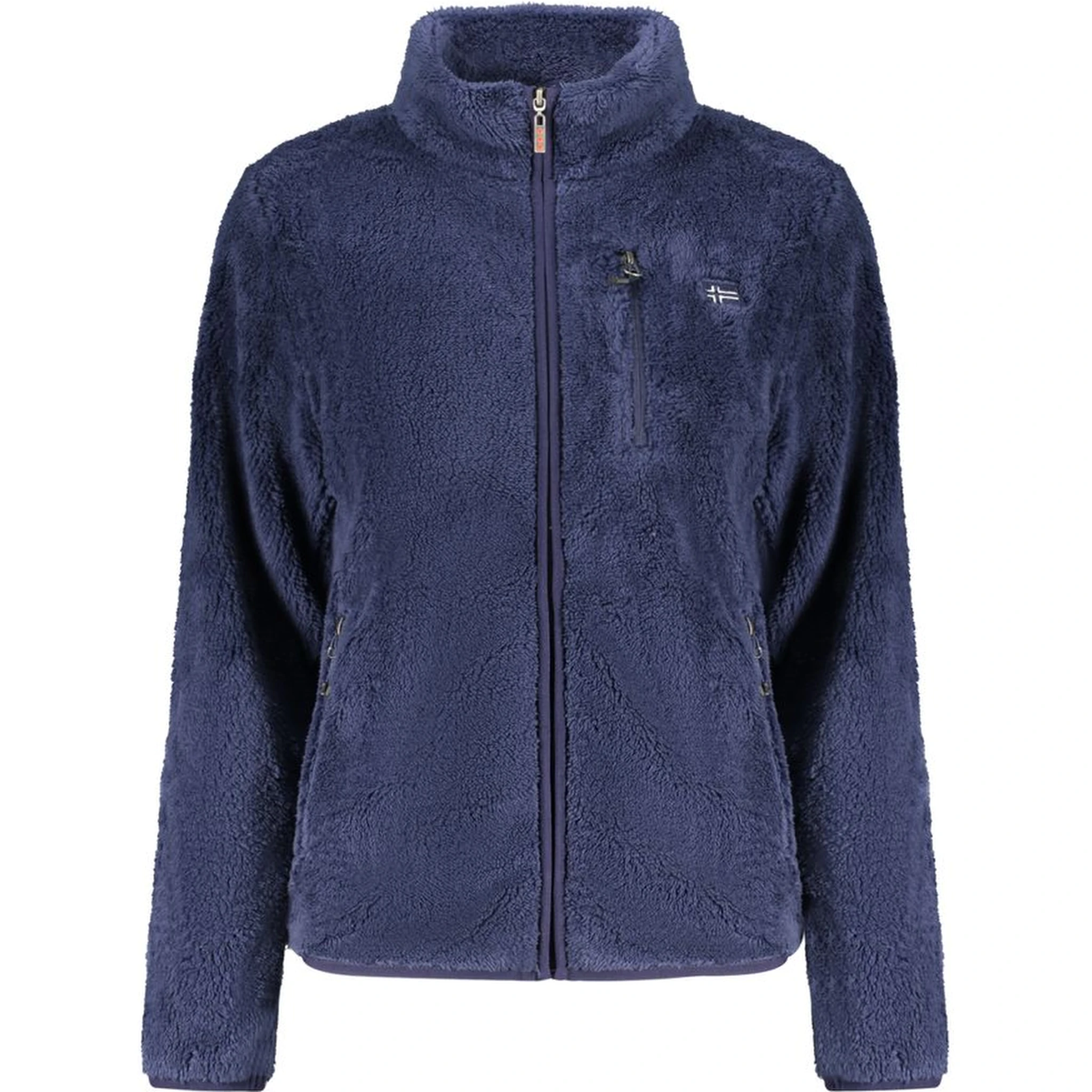 Blue Polyester Women Sweater