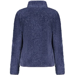 Blue Polyester Women Sweater