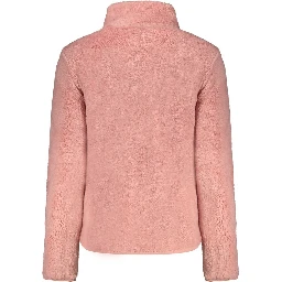 Pink Polyester Women Sweater