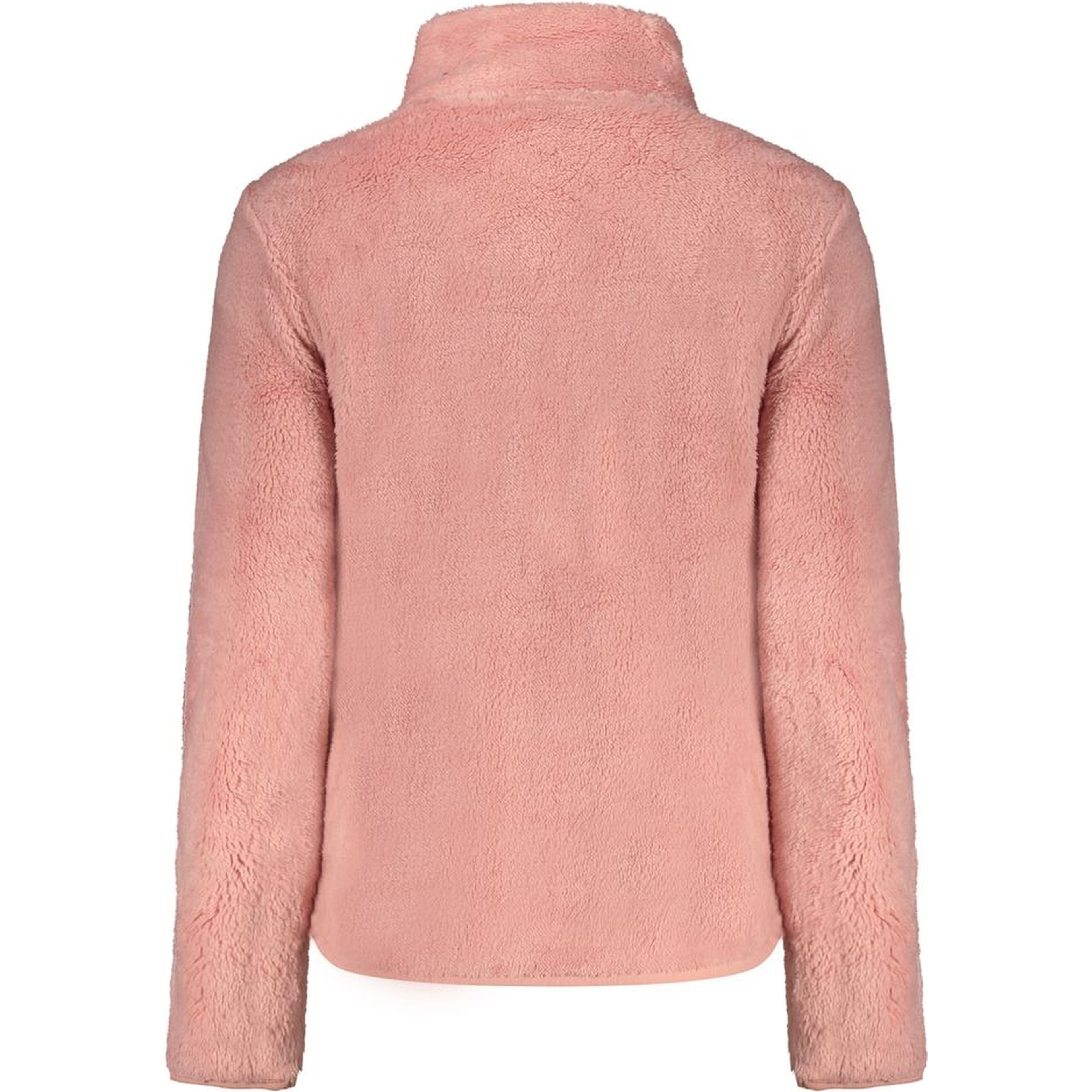 Pink Polyester Women Sweater