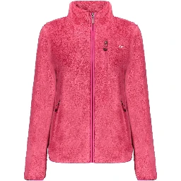 Pink Polyester Women Sweater
