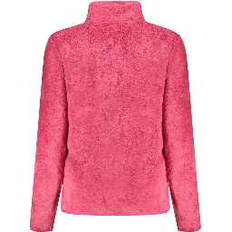 Pink Polyester Women Sweater