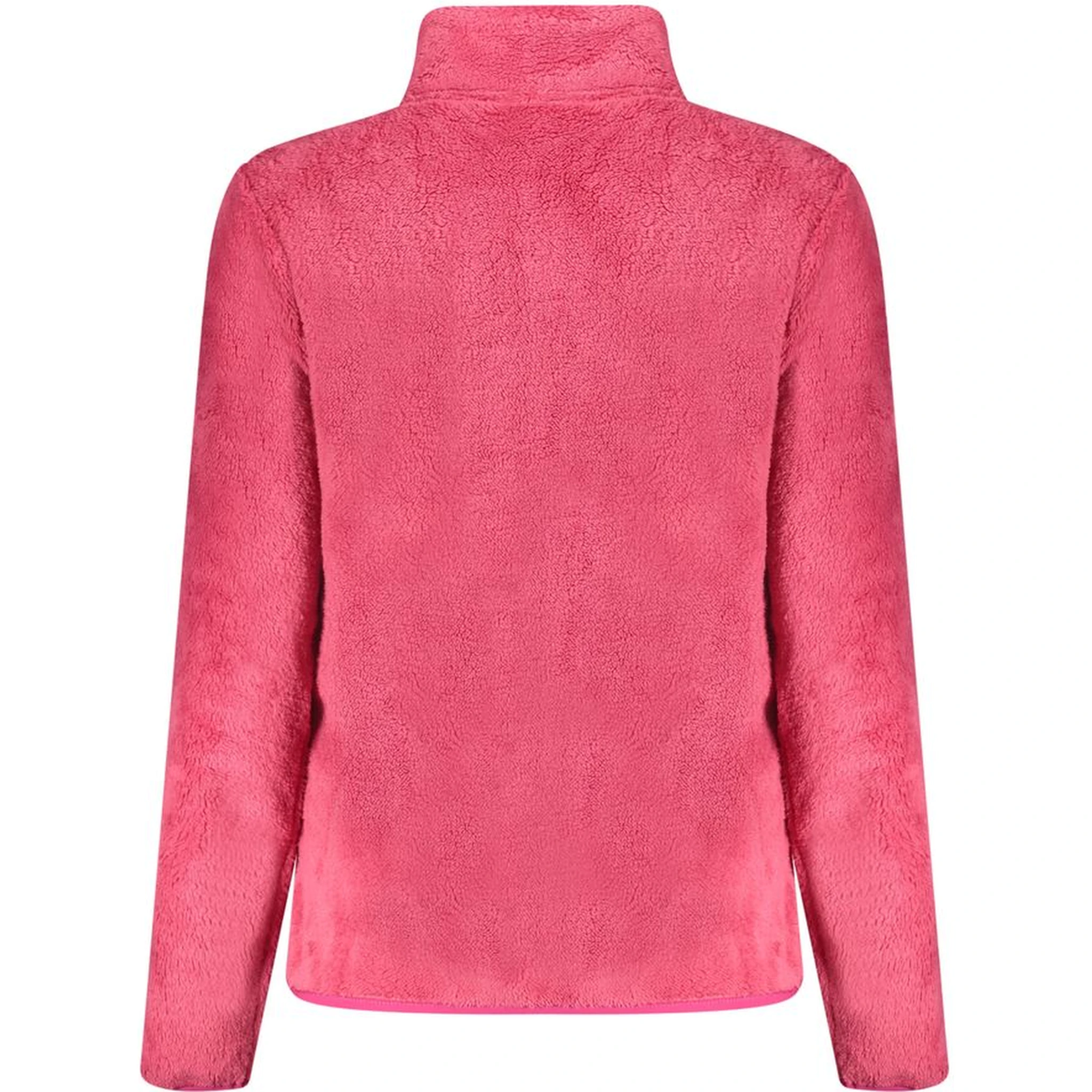 Pink Polyester Women Sweater