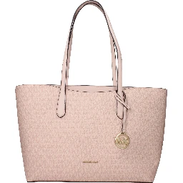 Pink Fabric Shoulder Bag