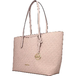 Pink Fabric Shoulder Bag