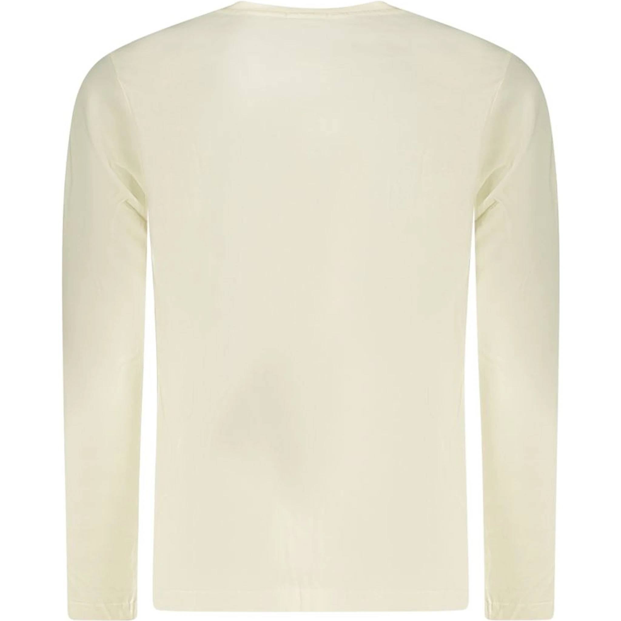 White Cotton Men T-Shirt