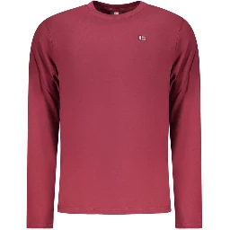 Red Cotton Men T-Shirt