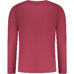 Red Cotton Men T-Shirt