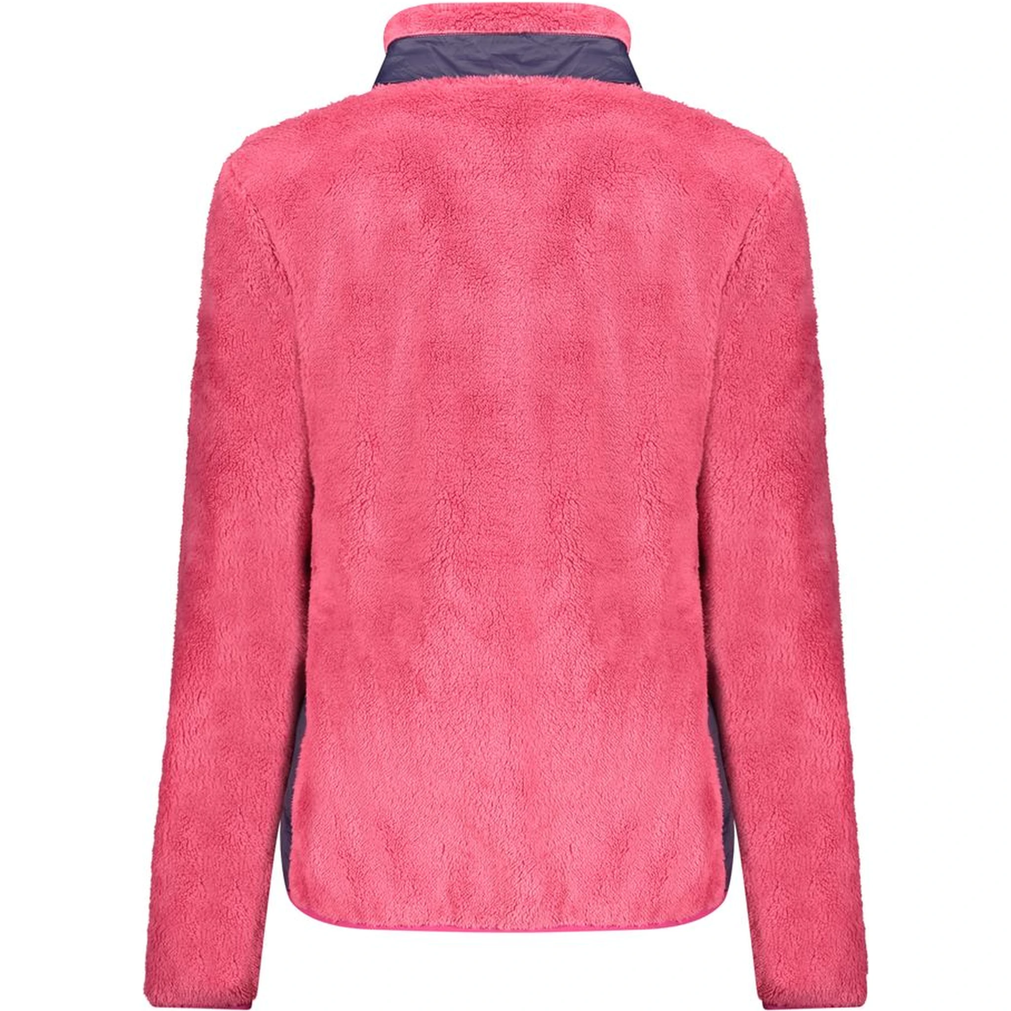 Pink Polyester Women Sweater