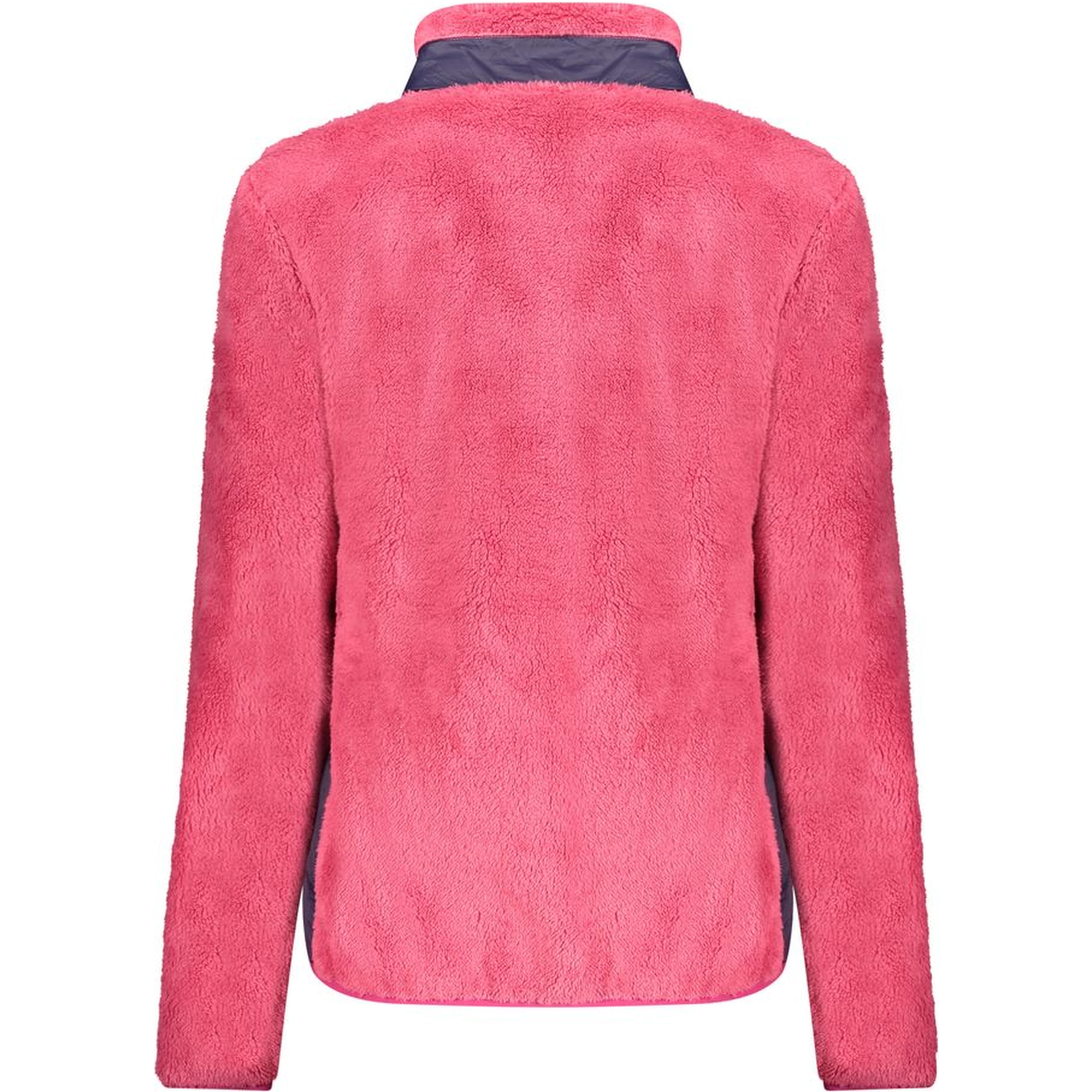 Pink Polyester Women Sweater