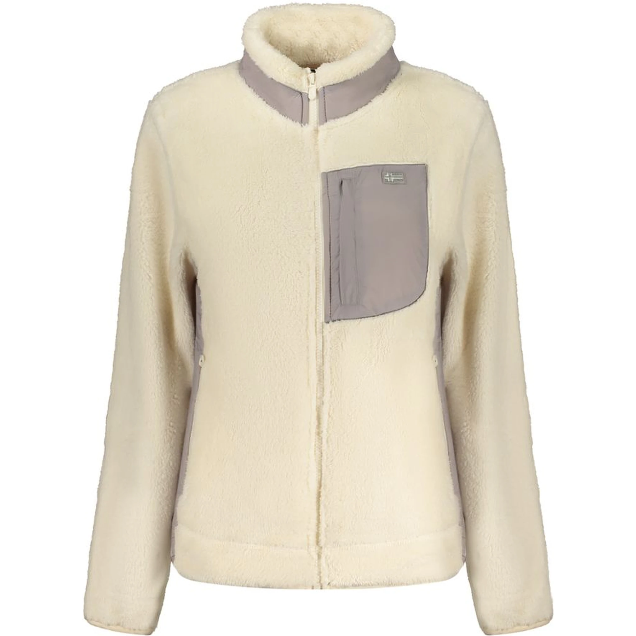 White Polyester Women Sweater