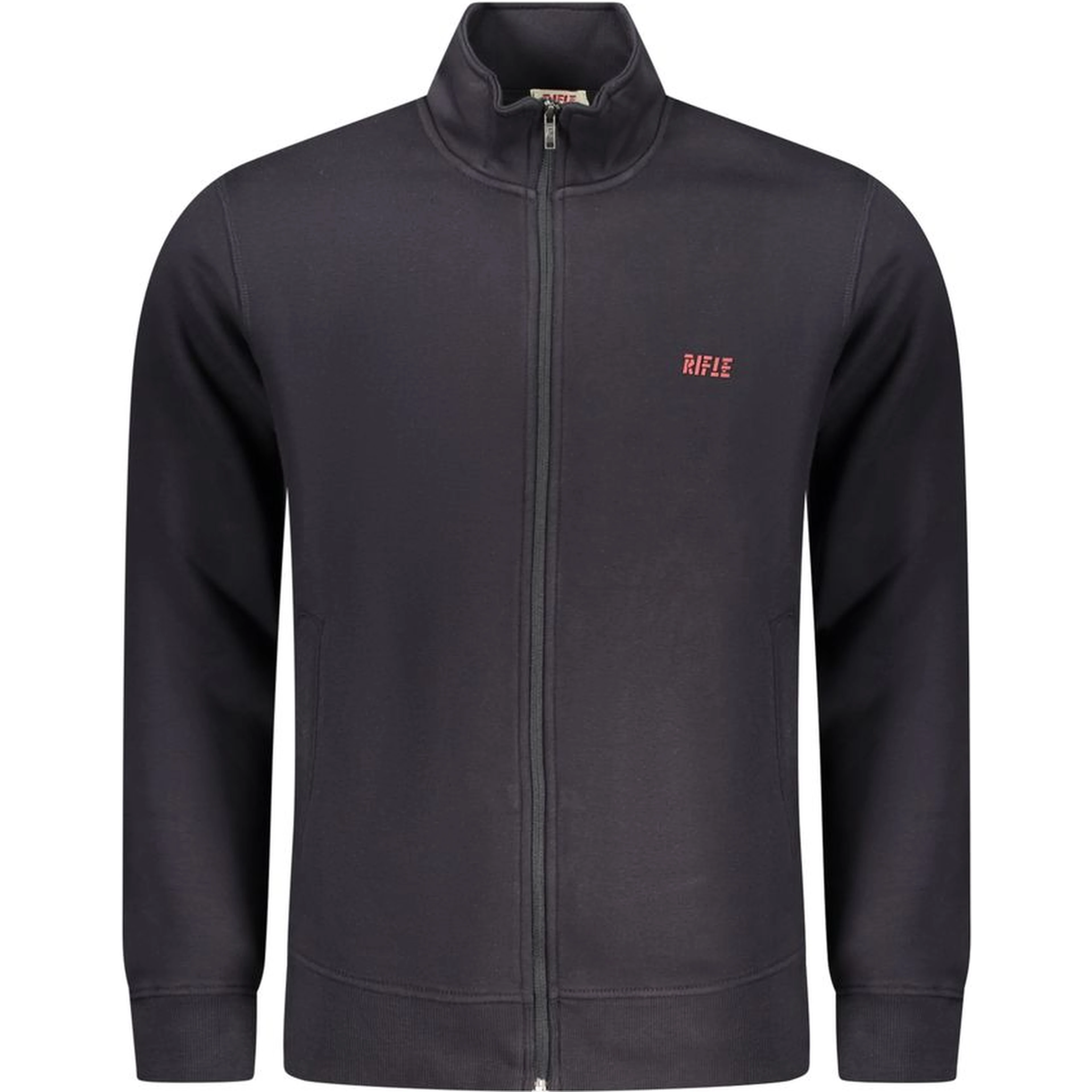 Blue Cotton Men Sweater