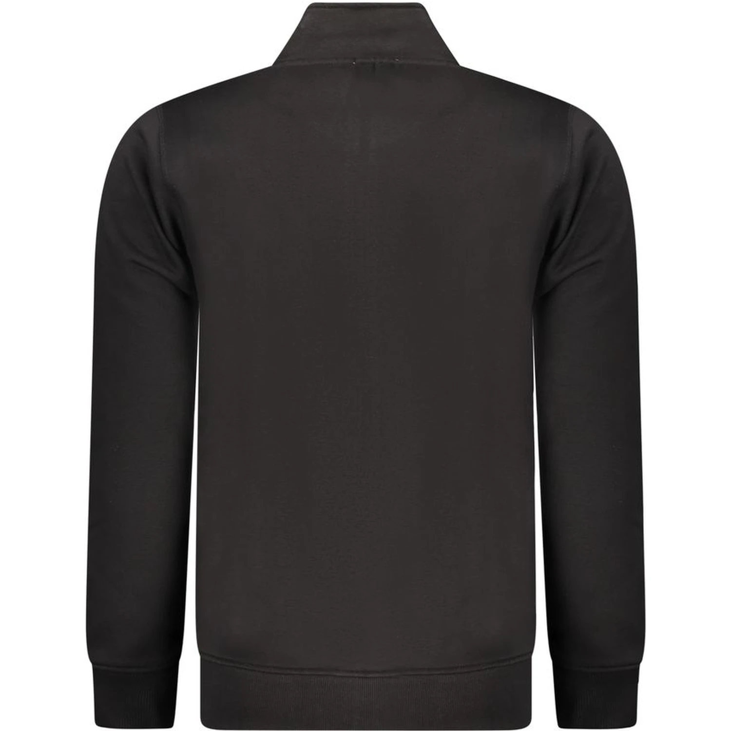 Black Cotton Men's Sweatshirt