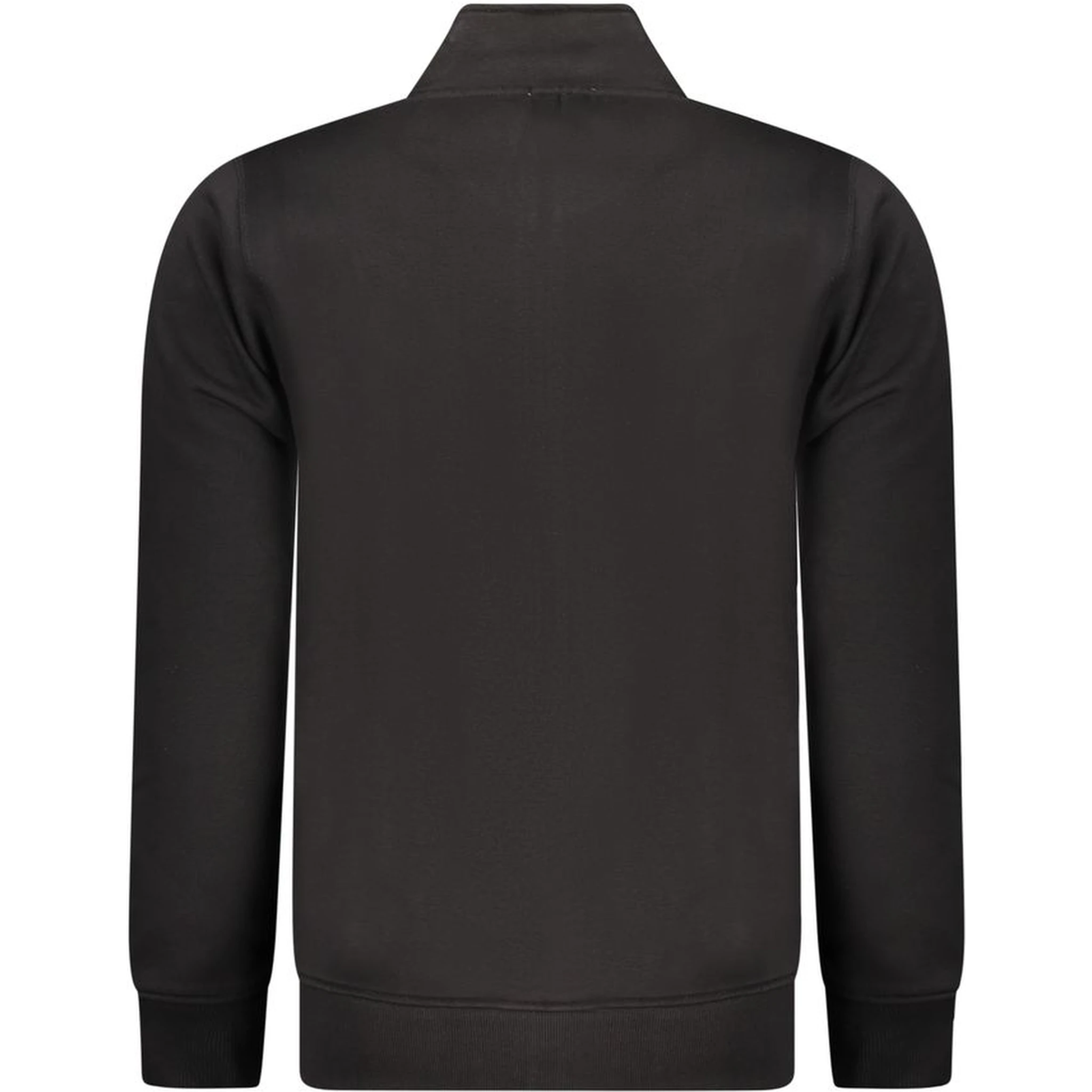 Black Cotton Men's Sweatshirt