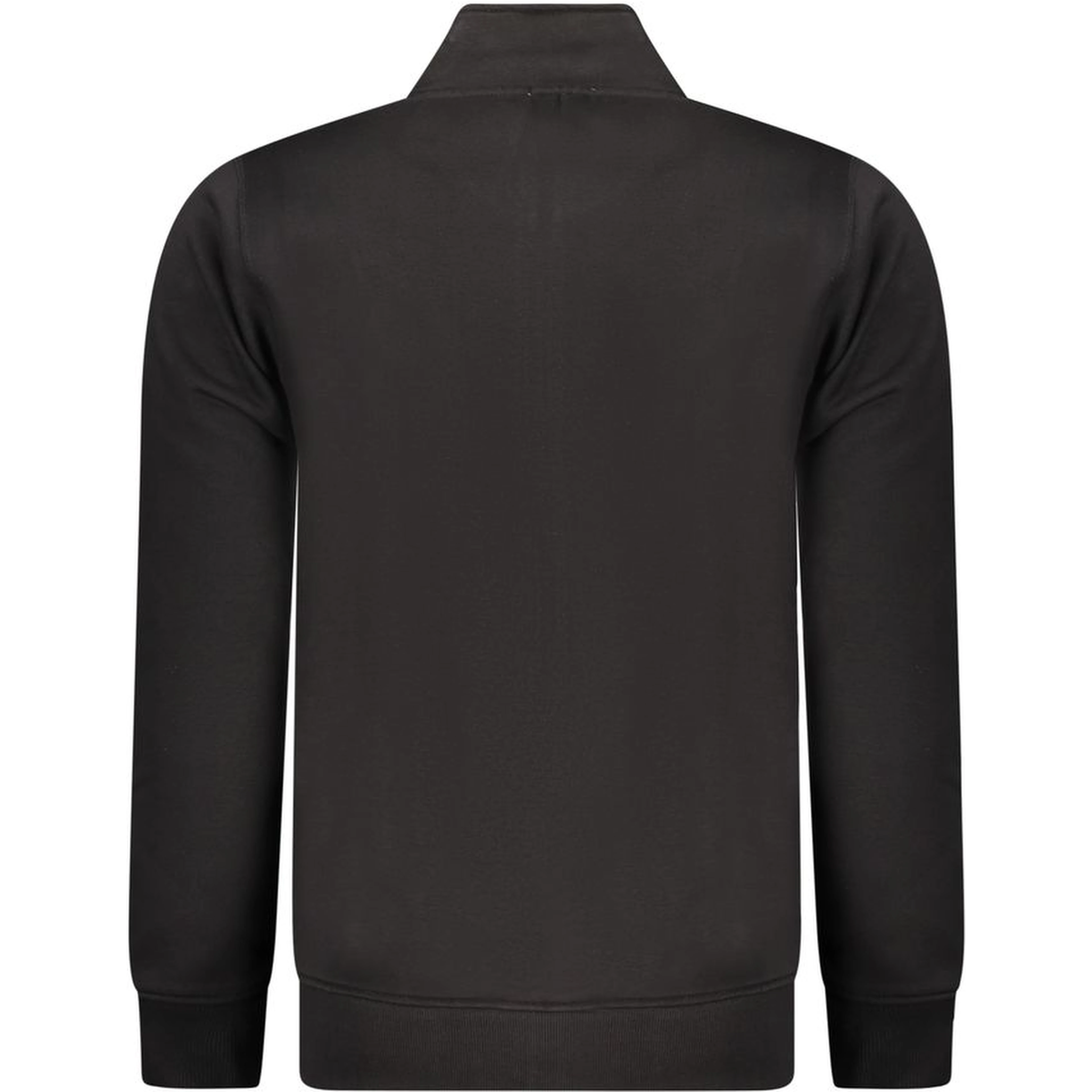 Black Cotton Men's Sweatshirt