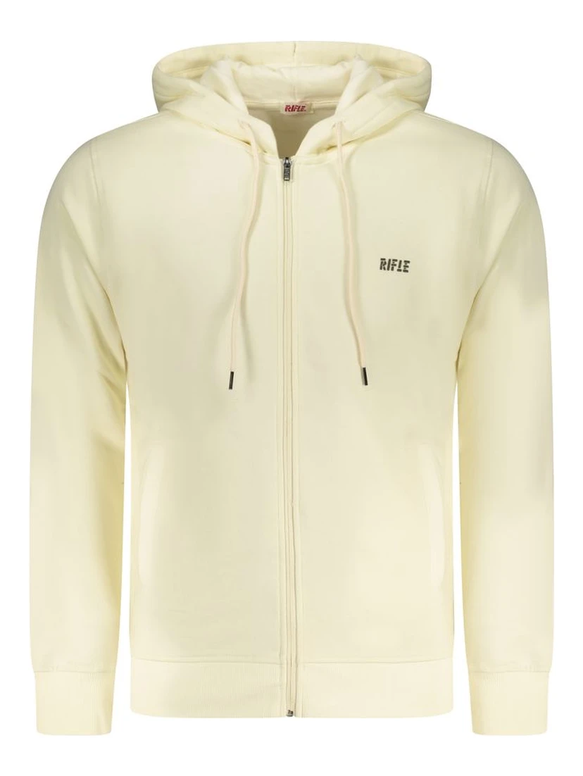 White Cotton Men Sweater