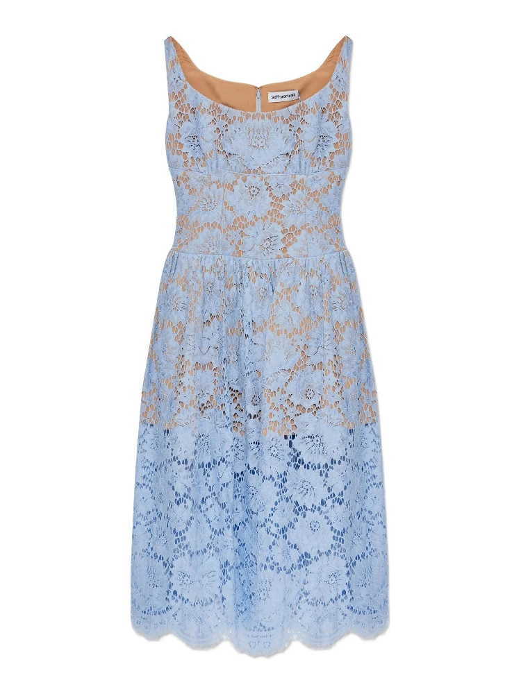 SELF PORTRAIT Dresses Clear Blue