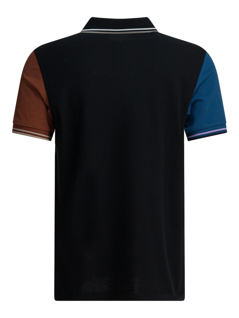 "Comme Des Garçons X Fred Perry" button-down polo shirt