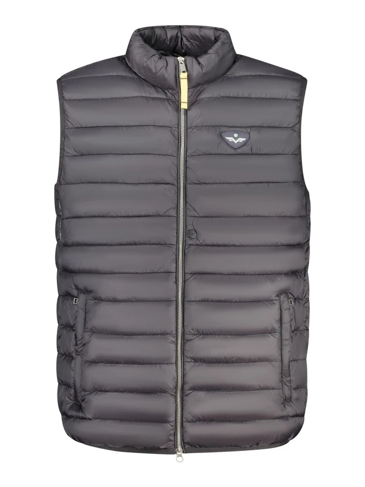 Black Polyamide Men's Jacket