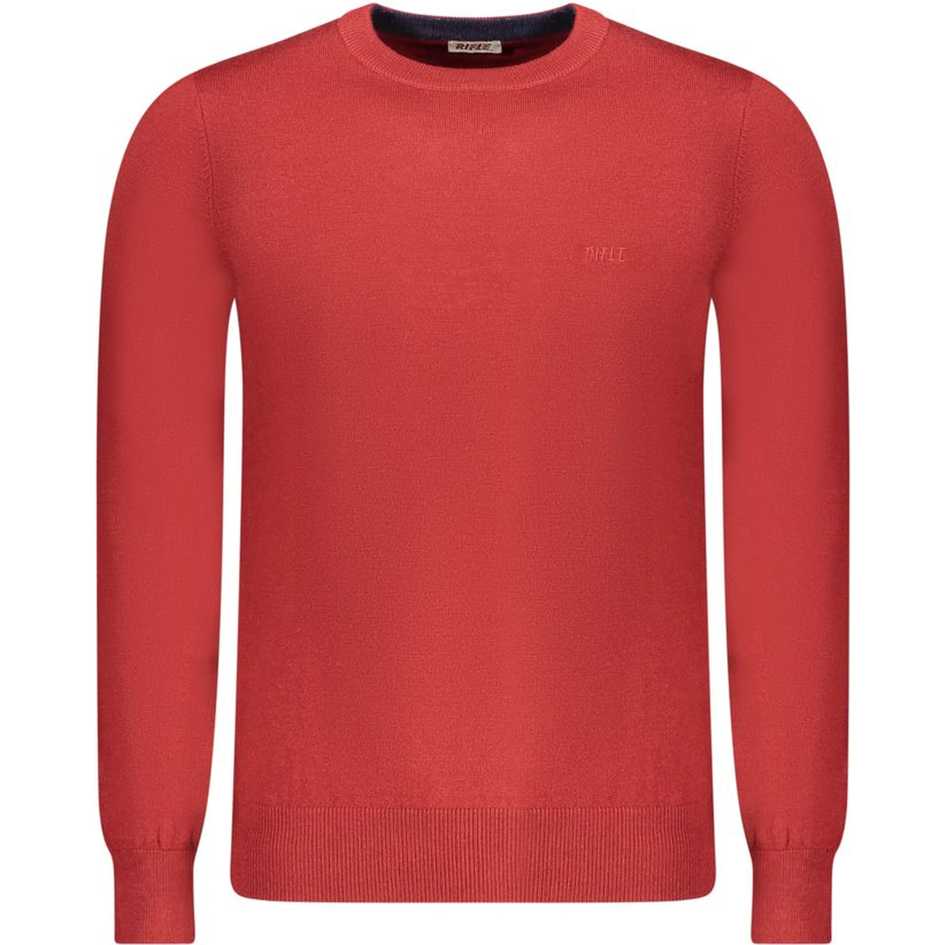 Red Wool Men Sweater
