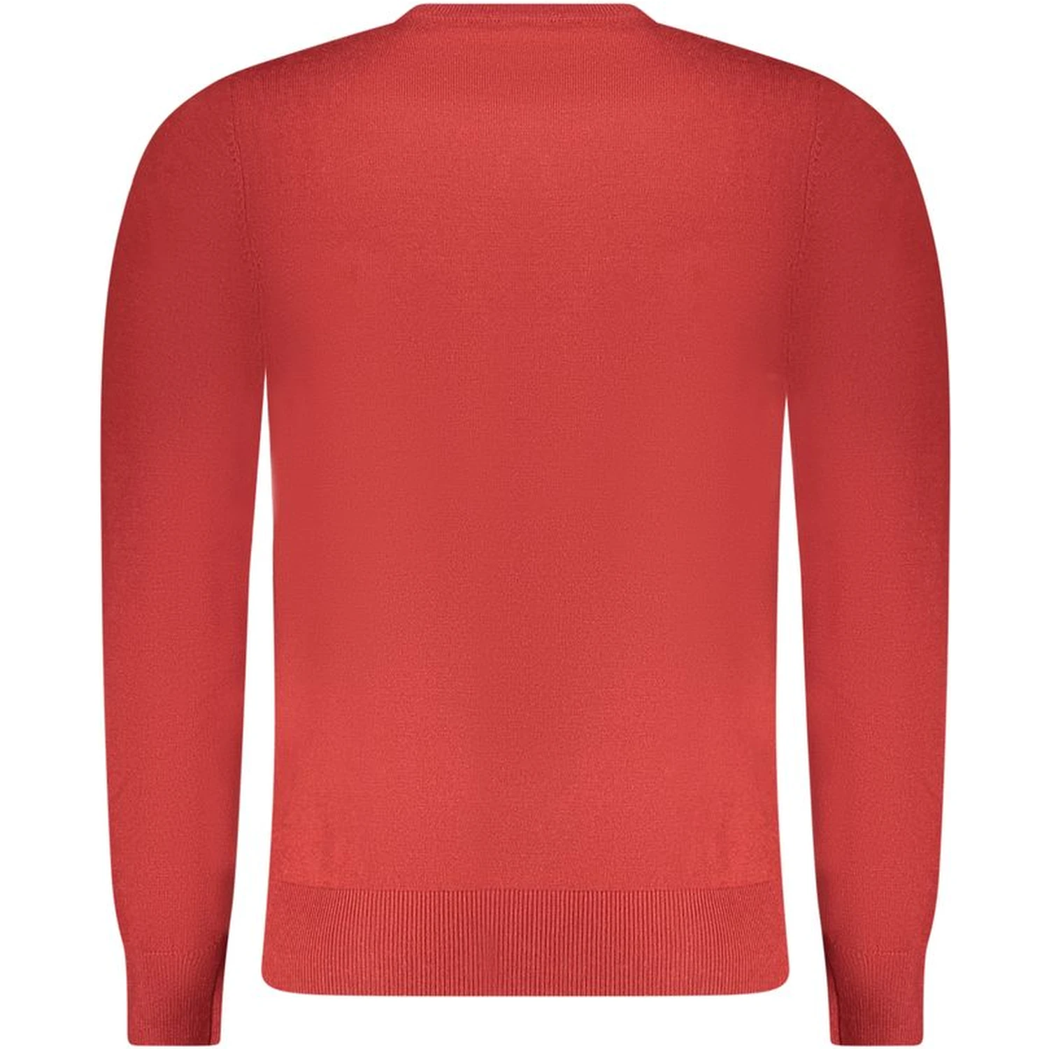 Red Wool Men Sweater