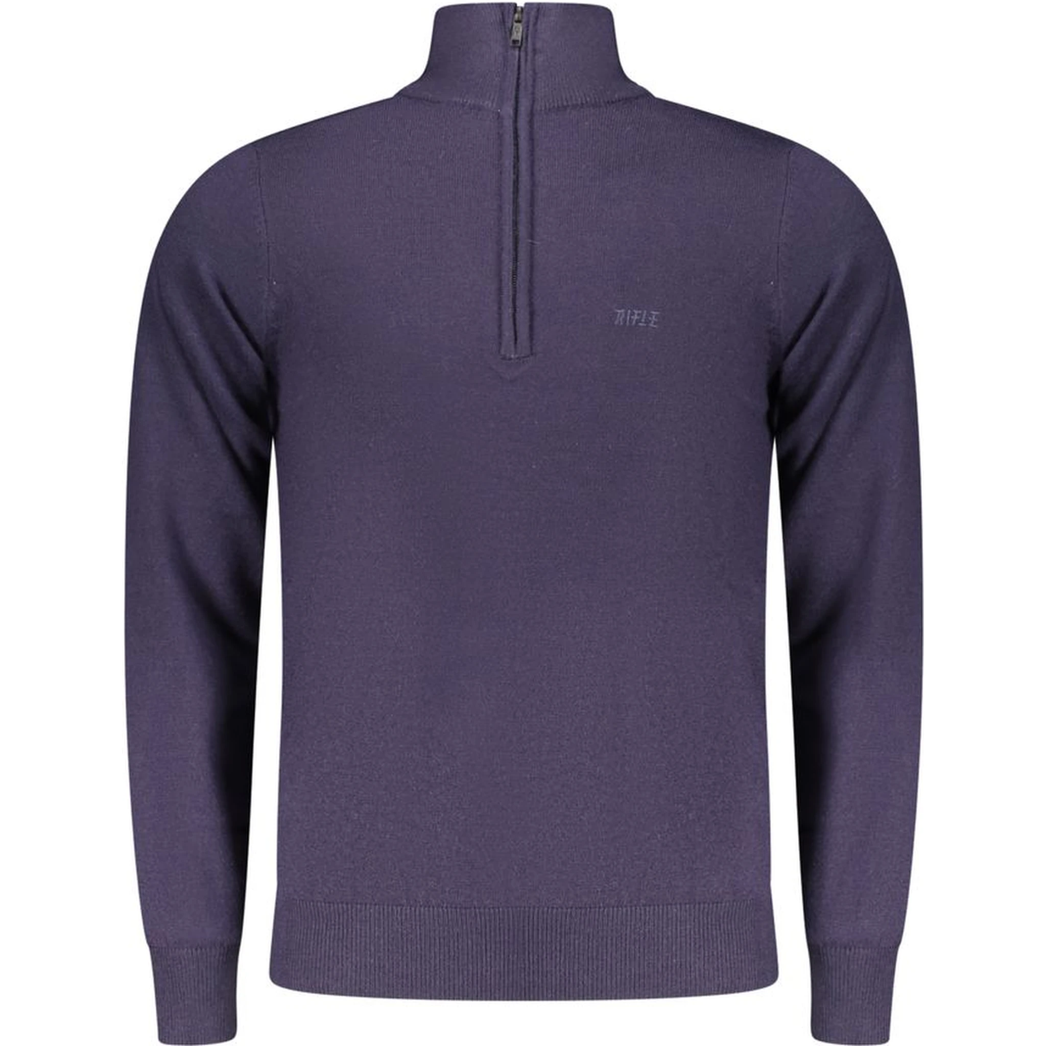 Blue Wool Men Sweater