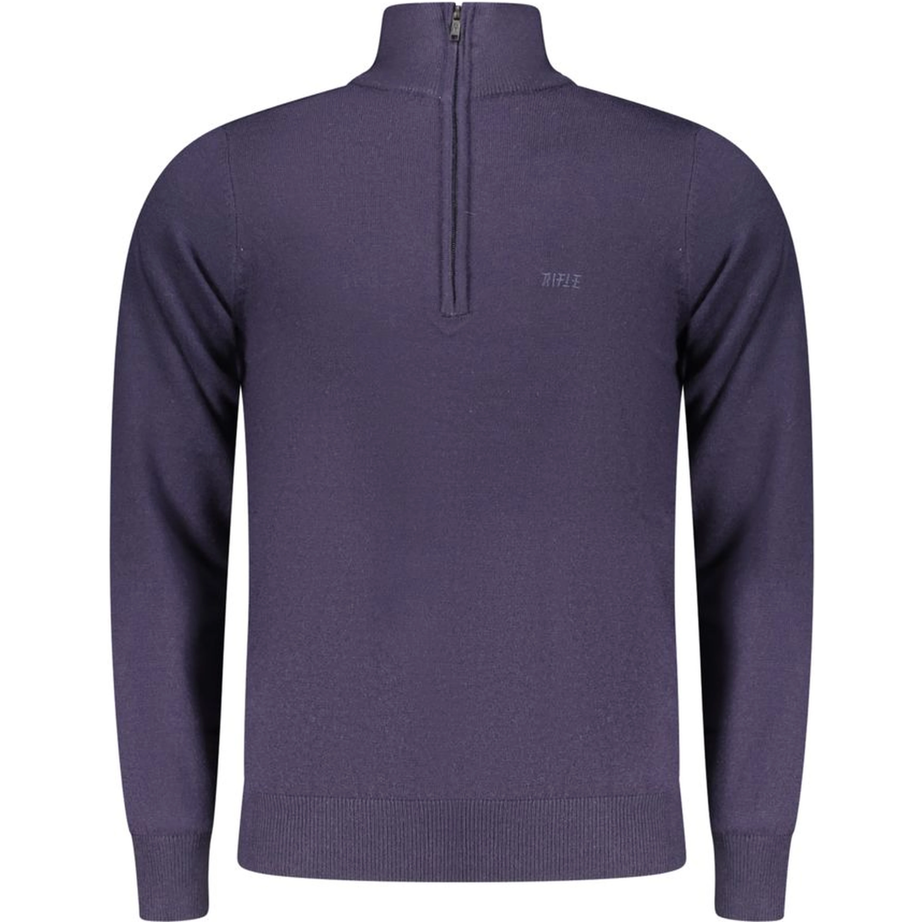Blue Wool Men Sweater