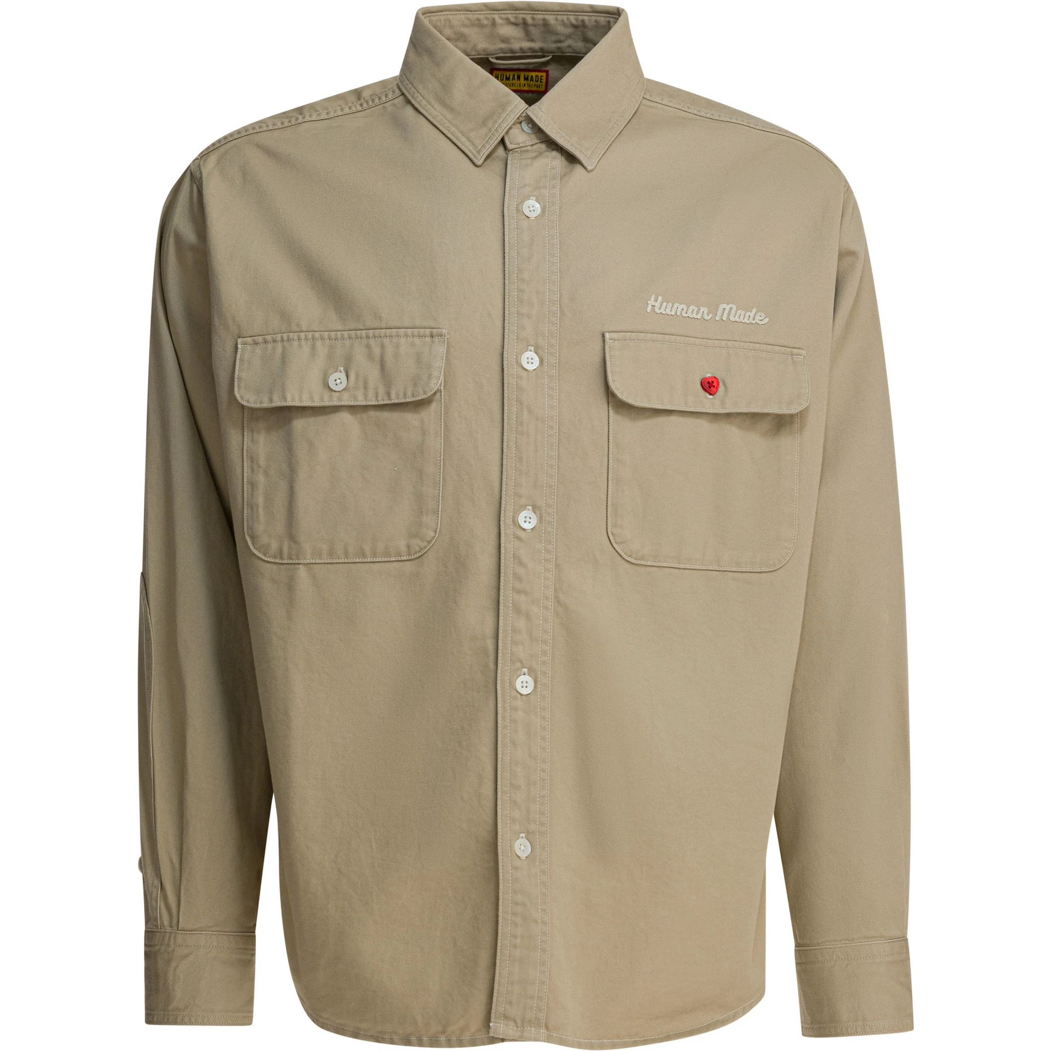 Overshirt jacket with print