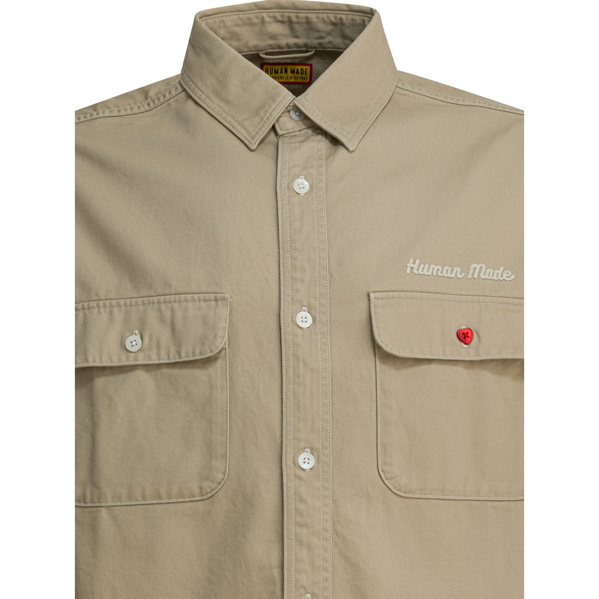 Overshirt jacket with print