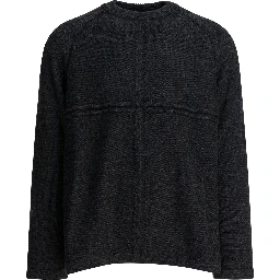 Wool crewneck sweater
