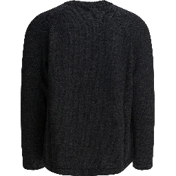Wool crewneck sweater