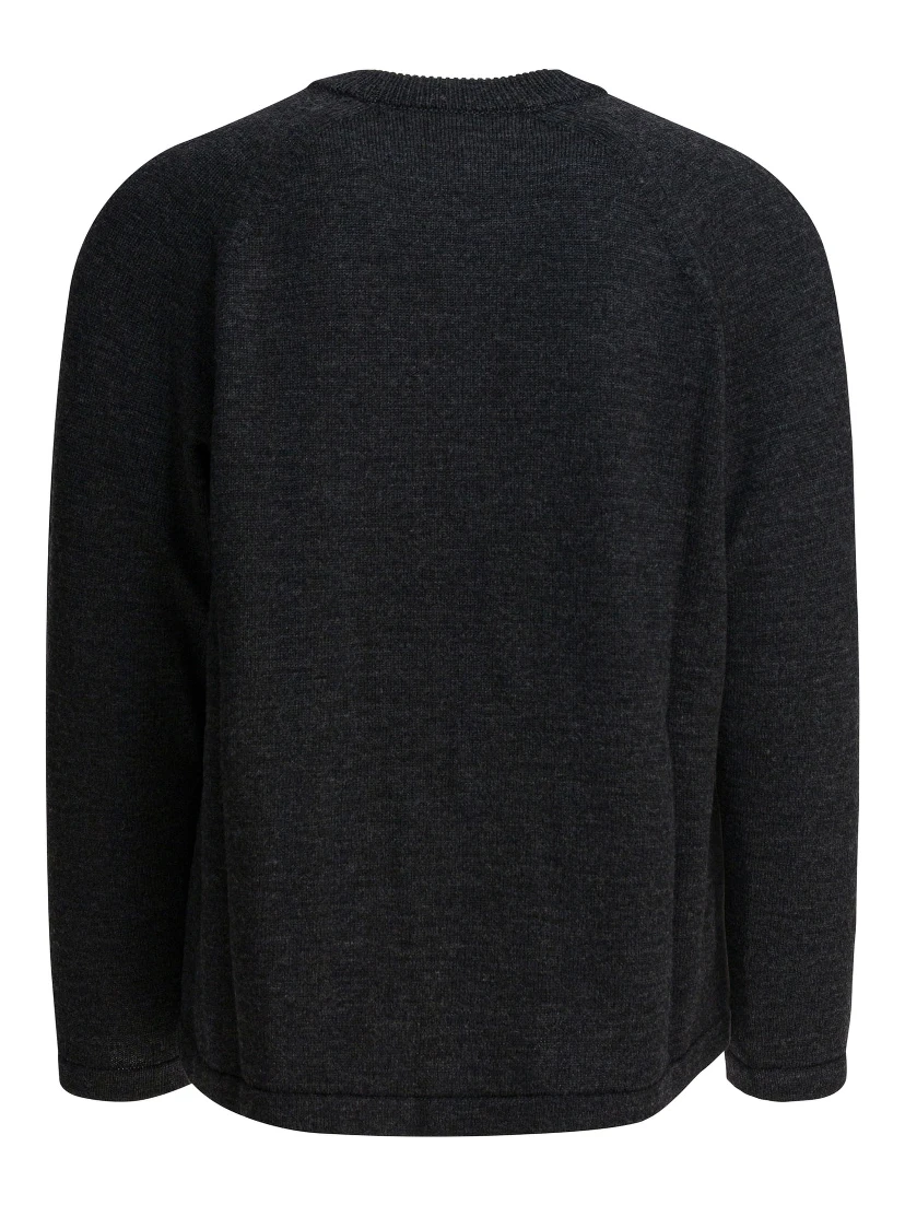Wool crewneck sweater