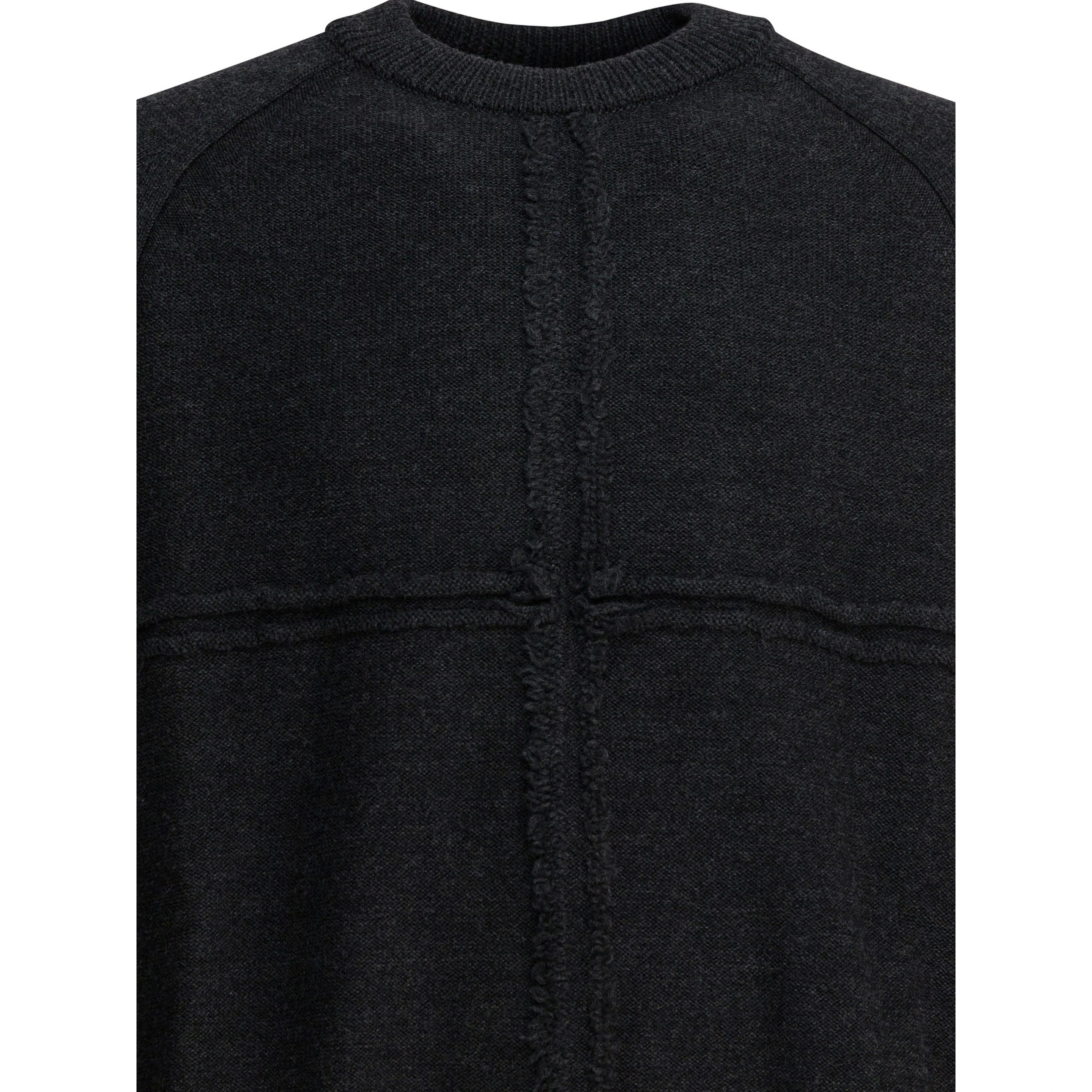Wool crewneck sweater