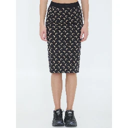 Moon jersey skirt