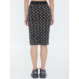 Moon jersey skirt