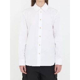 Cotton poplin shirt