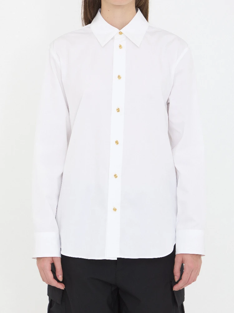 Cotton poplin shirt