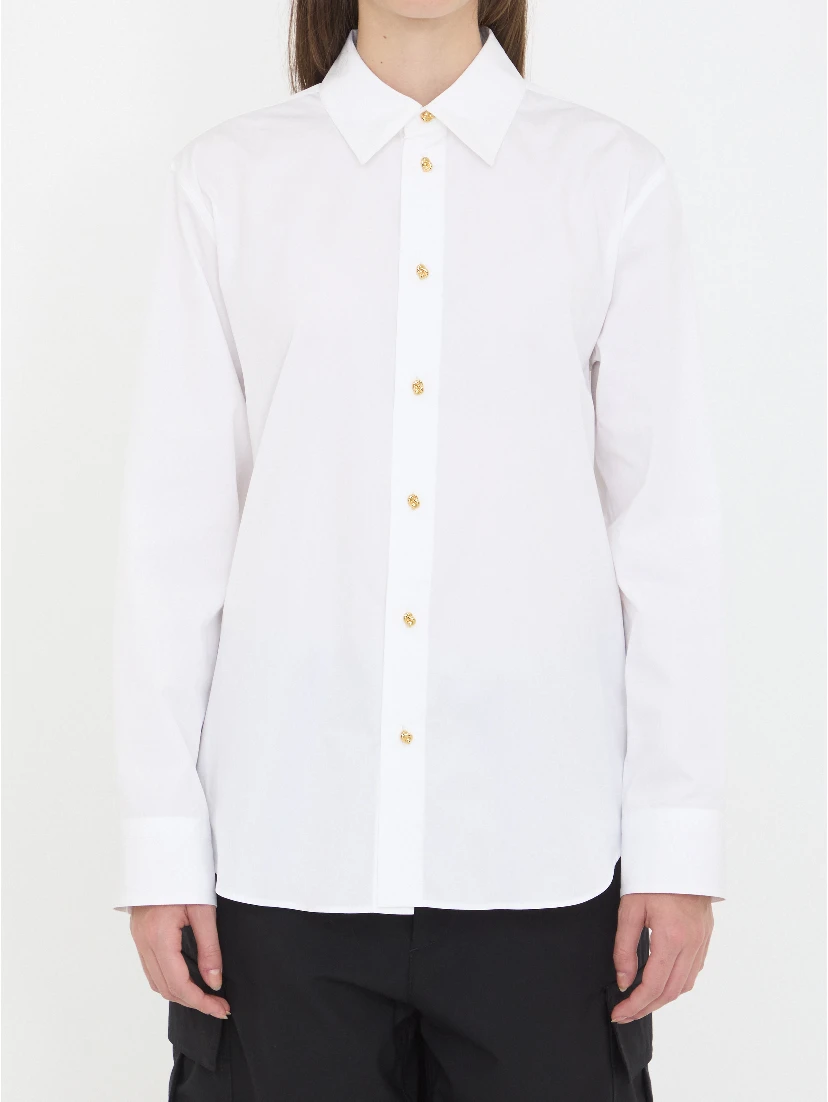 Cotton poplin shirt